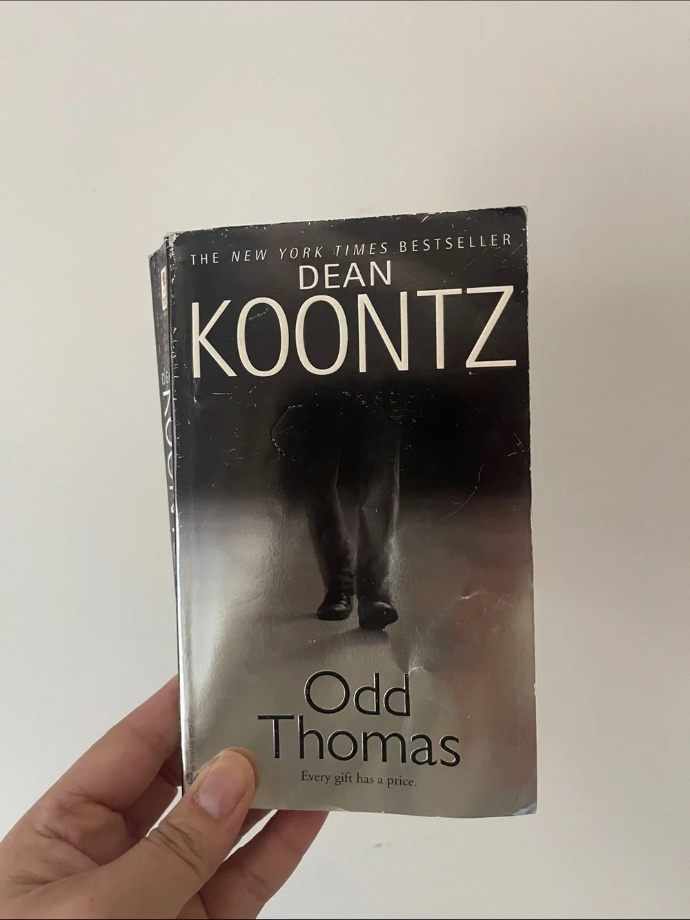 Odd Thomas by Dean Koontz- Black/Cream Paperback Decorative Book